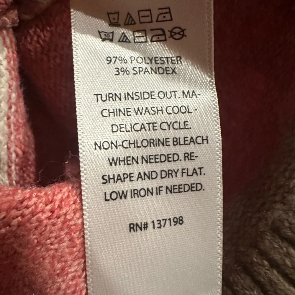 Rachel Zoe Striped Cowl Neck Sweater size M
